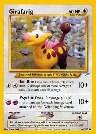 Girafarig (66/105) [Neo Destiny Unlimited] | Devastation Store