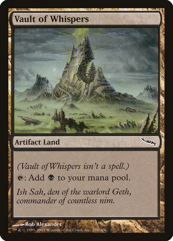 Vault of Whispers [Mirrodin] - Devastation Store | Devastation Store