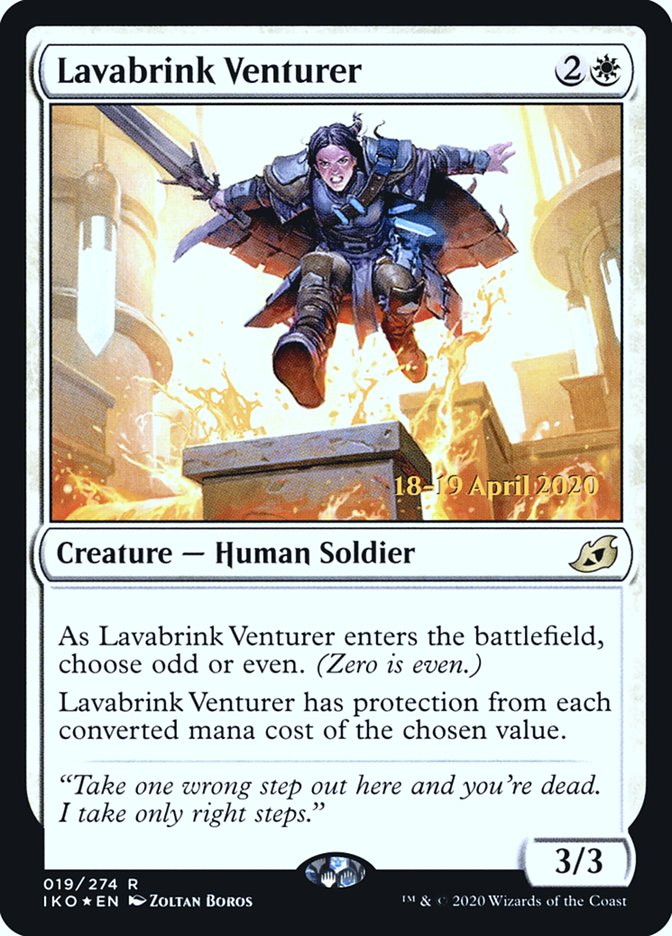 Lavabrink Venturer  [Ikoria: Lair of Behemoths Prerelease Promos] | Devastation Store