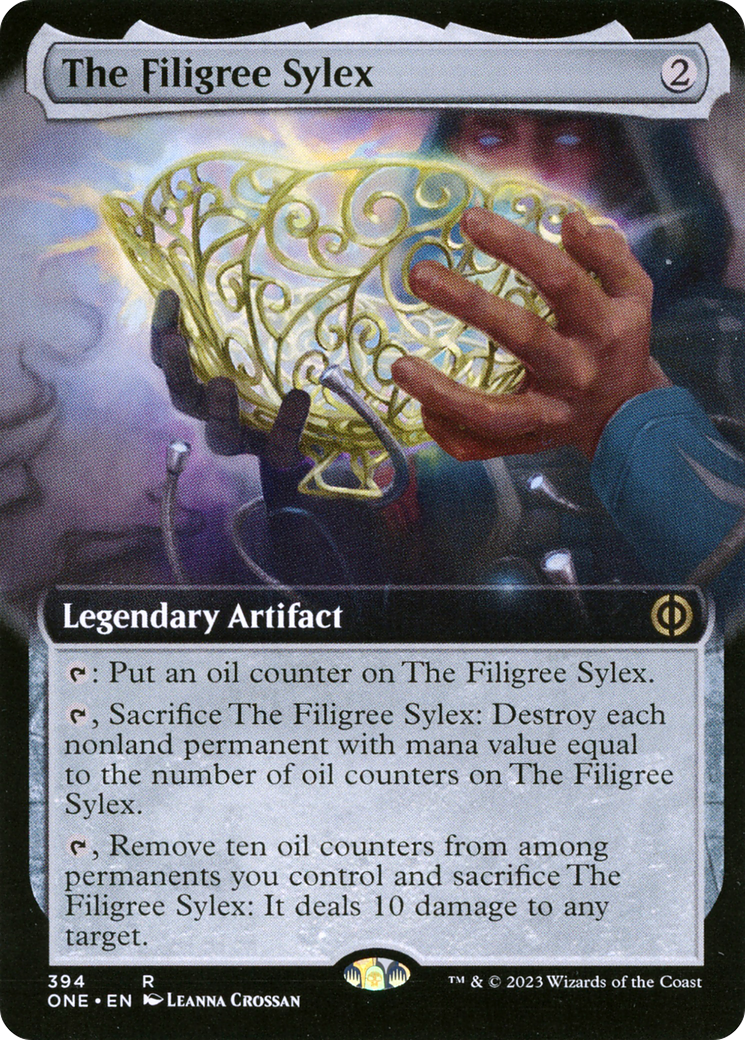 The Filigree Sylex (Extended Art) [Phyrexia: All Will Be One] | Devastation Store