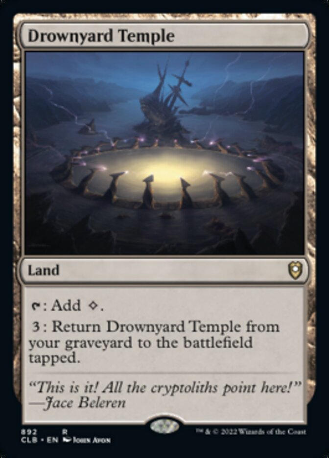 Drownyard Temple [Commander Legends: Battle for Baldur's Gate] | Devastation Store