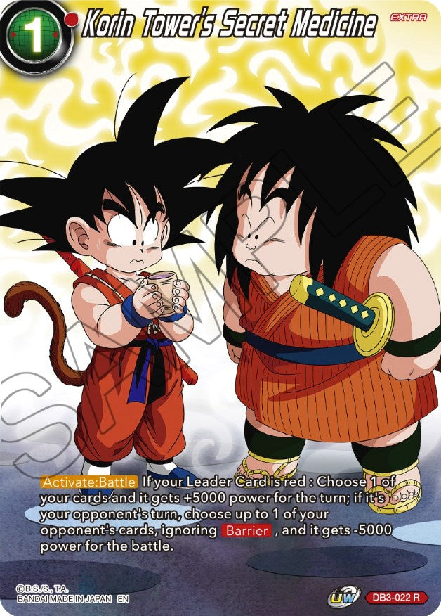 Korin Tower's Secret Medicine (DB3-022) [Theme Selection: History of Son Goku] | Devastation Store
