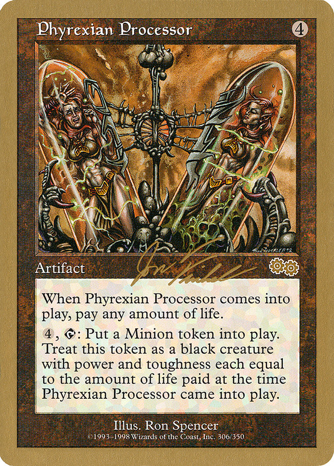 Phyrexian Processor (Jon Finkel) [World Championship Decks 2000] | Devastation Store