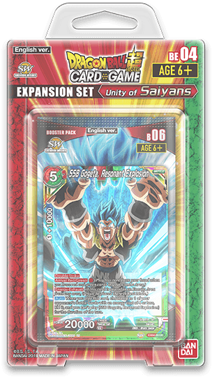 EXPANSION SET04 -Unity of Saiyans- ?DBS-BE04? - Devastation Store | Devastation Store