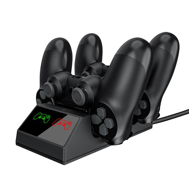 PS4 Controller Charger USB Charging Station - Devastation Store | Devastation Store