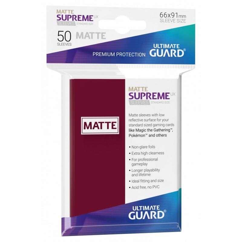 Supreme UX Matte Sleeves Standard Size 50ct - Devastation Store | Devastation Store